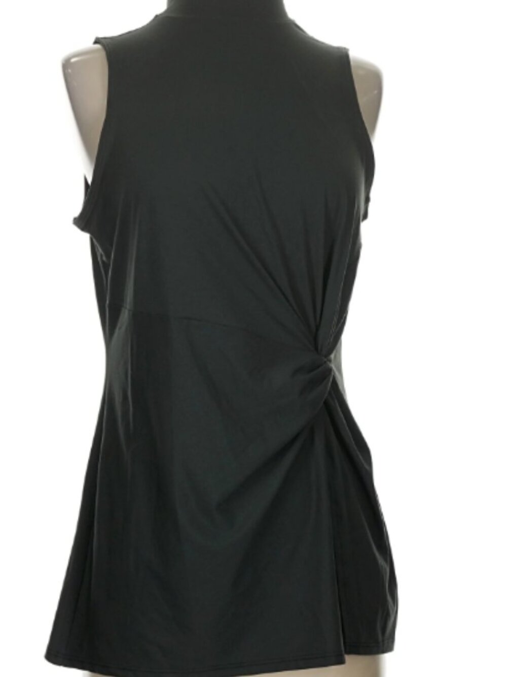 SPANX Butter Asymmetrical Top Navy Size S